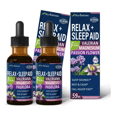 Nurbetoxa Gotas Valeriana Y Magnesio Para Dormir 4oz | Meses sin interés