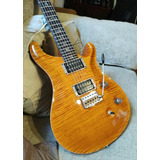 Prs Custom 24 10 Top Ambar Paul Red Smith 