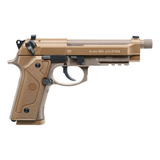 Pistola Beretta M9a3 Dorada Co2 Bb Cal. .177  Retroceso