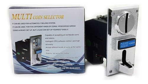 616 Multi Coin Acceptor Eletrônico Roll Down Coin Selector