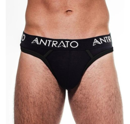 Cueca Fio Dental Thong Tanga Masculina Antrato