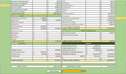 Libro Diario De Contabilidad