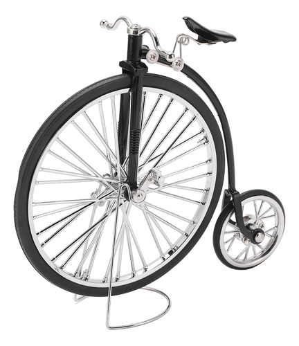 Adorno De Bicicleta De Juguete, Modelo Negro, Ruedas Grandes