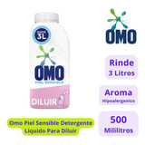 Omo Detergente Líquido Para Diluir Hipoalergenico - 500ml