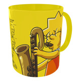 Mugs Lisa Simpson Yellow Pocillo Serie Geeks