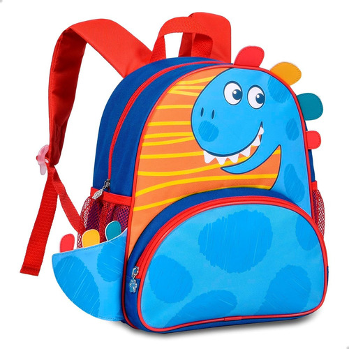 Mochila Escolar Infantil Costas Com Alça Criança Original