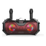 Parlante Bluetooth Doble Microfono Karaoke Zqs4240