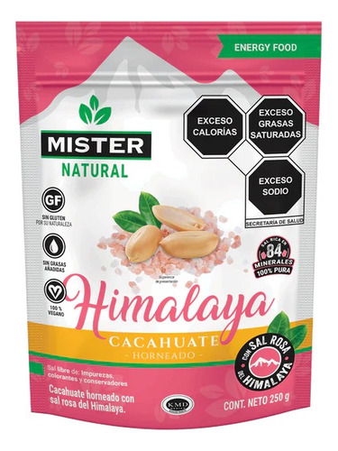 Mister Natural Himalaya Cacahuate Horneado 250g