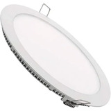 Panel Led 18w Plafon Embutible Circular Redondo Luz Calida