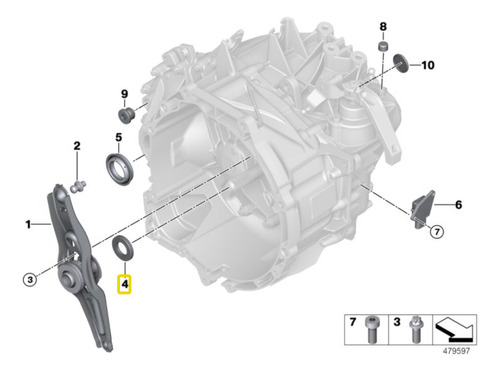 Retn Caja Cambios Para Mini Cooper R56 Lci One D N47n Foto 2