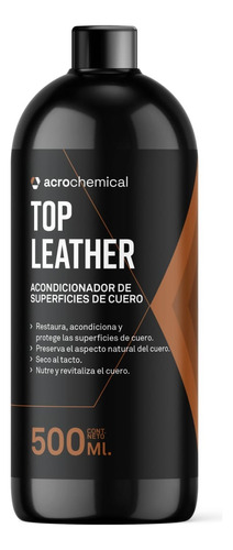  Acondicionador De Cuero 500cc Top Leather - Acrochemical 