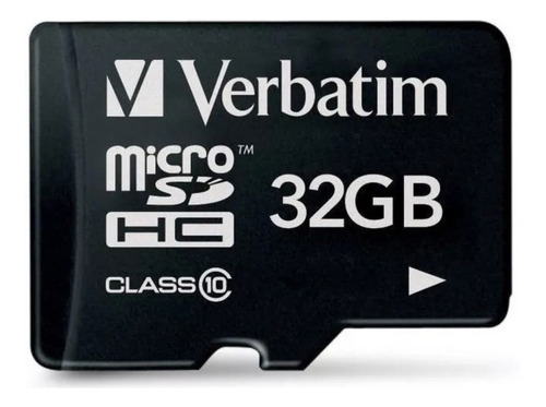 Tarjeta De Memoria Verbatim 44083 Con Adaptador Sd 32gb