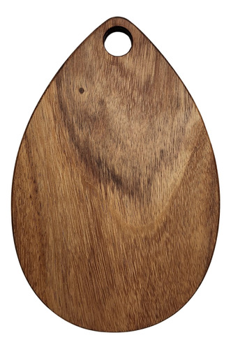 Tabla De Picar De Madera De Parota 30x20 Gota Quesos