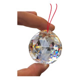 12 Bolas Cristal Asfour Esfera Feng Shui 3,0 Cm Lustres