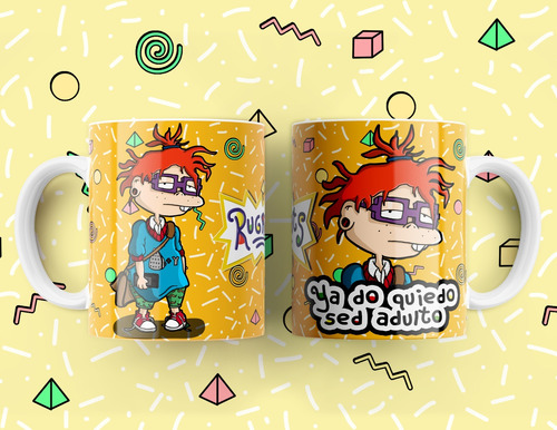 Mugs Rugrats Tazas Aventuras En Pañales Serie Nickelodeon