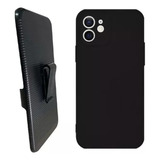 Capa Capinha+ Suporte Com Clip De Cintura Para iPhone 11 6.1