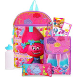 Dreamworks Trolls - Juego De 5 Mochilas De Trolls, Incluye B