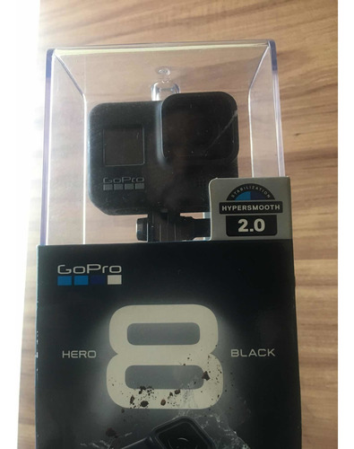 Gopro Hero 8 Black Mais Cartão E Duas Baterias + Carregador 
