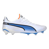 Tachones Puma Futbol King Ultimate Fg Hombre Blanco