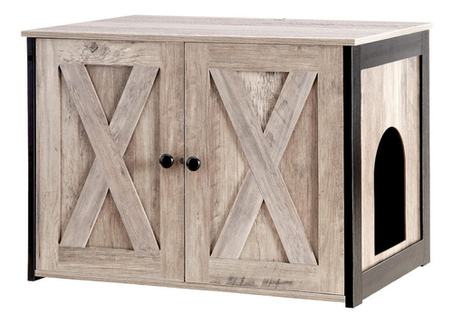 Mueble Caja De Arena, Mueble Caja De Arena De Gato Ocul...