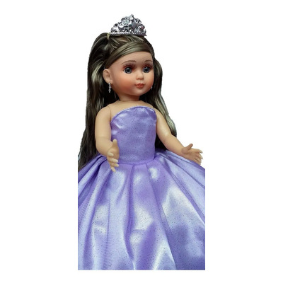 Muñeca Quinceañera Xv 15 Lacio Lila