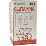 Glutamina Nutrisana 120ml Cães E Gatos - Mundo Animal