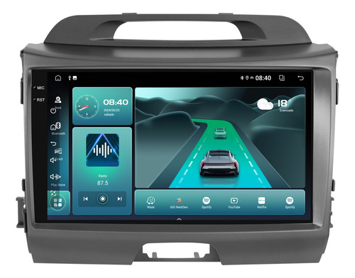 Multimidia Kia  Sportage 11/15 Android Auto 64gb 9p Iplay