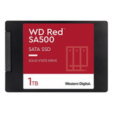 Western Digital Ssd Interno Wd Sa500 Nas 3d Nand Rojo De 1 .