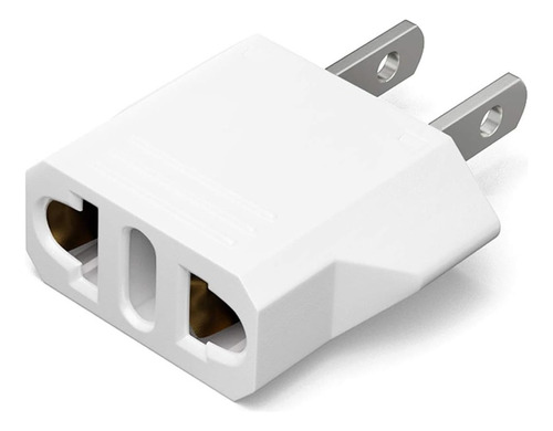 Adaptador Clavija Premium Entrada Europea Salida Americana