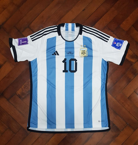 Camiseta Titular Aeroready Argentina 2022, Messi 10 Talle Xl