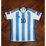 Camiseta Titular Aeroready Argentina 2022, Messi 10 Talle Xl