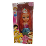 Muñeca Princesa Ariel Regalos Niñas Cumpleaños Fiestas Sonid