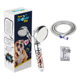 Kit Ducha Pet Shop Pure Shower Completa C/ Suporte Brinde