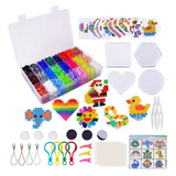 Kit 6300 Beads 24 Color Para Calentar Diy Juguetes