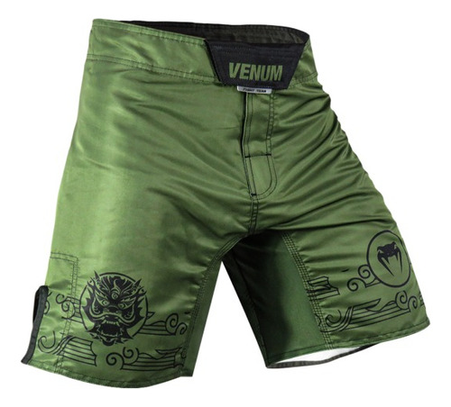  Short Venum Dragon Army Preto/verde