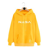 Buzo Hoodies Capota Deportivo Nasa Cohete Mision Espacial 