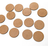 Bolacha Aplique Mdf Cru 3cm Bases/suporte/bonecos/arte C/100