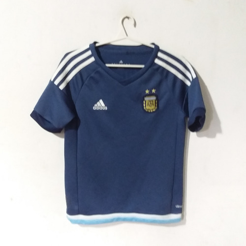 Camiseta Argentina Suplente 2015 adidas Original Talle Niño
