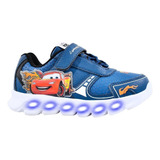 Zapatillas Disney Cars Con Luces Orig Footy Mundo Manias