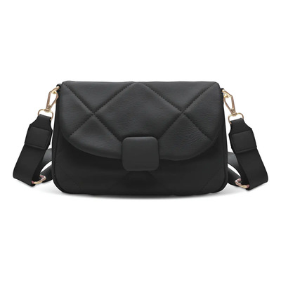 Bolso Bandolera Mensajera Bolsa Dama Moda Mujer Color Negro | MercadoLibre