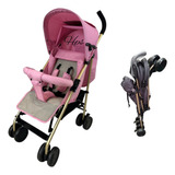 Coche Paseador Ebaby. Reclinable. Cubrepies