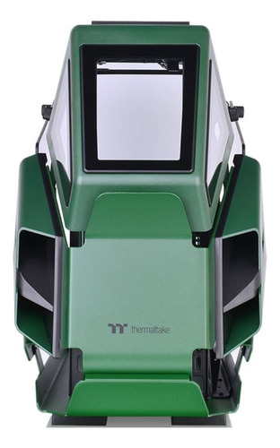 Gabinete Gamer Thermaltake Ah T200 Verde Vidrio Temp 1