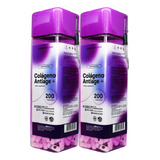 2 X Colageno Antiage Coenzima Q10 Vit C 200 Caps Made In Usa