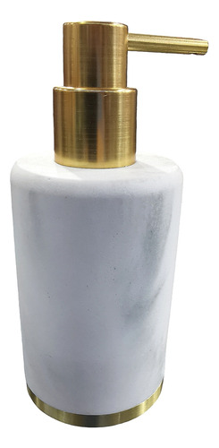  Dispenser Jabon Liquido Resina /simil Cemento 20x7,5cm Gris