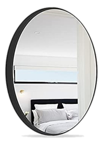 Espejo Decorativo Redondo Marco Metalico 70cm Diametro
