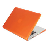 Kit Carcasa Naranja + Tapón Negro Macbook Pro 13 Lector Cd