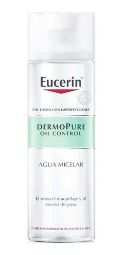 Agua Micelar Eucerin - Dermopure Oil Co - mL a $420