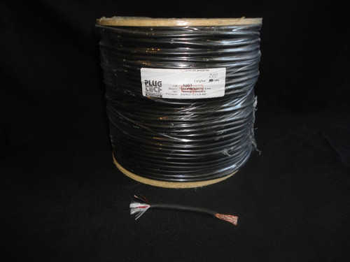 Cable Balanceado P/micróf.nacional De 6 Mm-50 Mts.audiofer