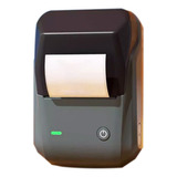 Impressora Térmica + 1 Rolo Etiqueta Rotuladora Bluetooth