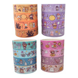 16 Washi Tapes Decorativas Journal Scrapbooking Cinta Kawaii